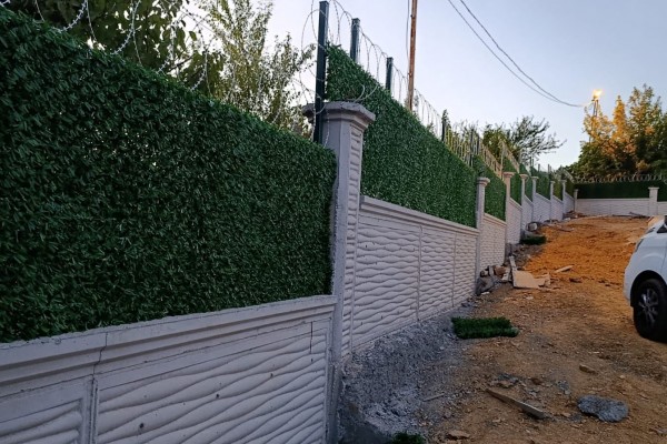 Çatalca Oklalı Panel Çit, Çim Çit ve Jiletli Tel Uygulaması 2