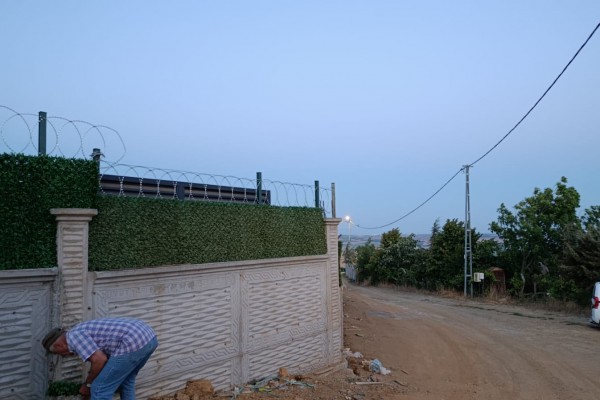 Çatalca Oklalı Panel Çit, Çim Çit ve Jiletli Tel Uygulaması 8