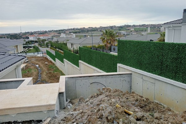Villa Korkuluk Yükseltme ve Çim Çit Uygulaması 7